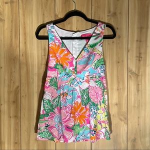 Lilly Pulitzer for Target Floral Posey Tank Small